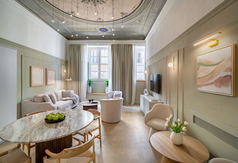 Deservi Charming Apartments: Automne, Été, Printemps, Salon