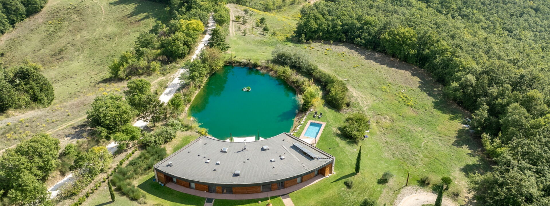 Villa Airone Tegoni, Pool, Radicondoli: Autunno, Estate, Primavera, Vista Panoramica