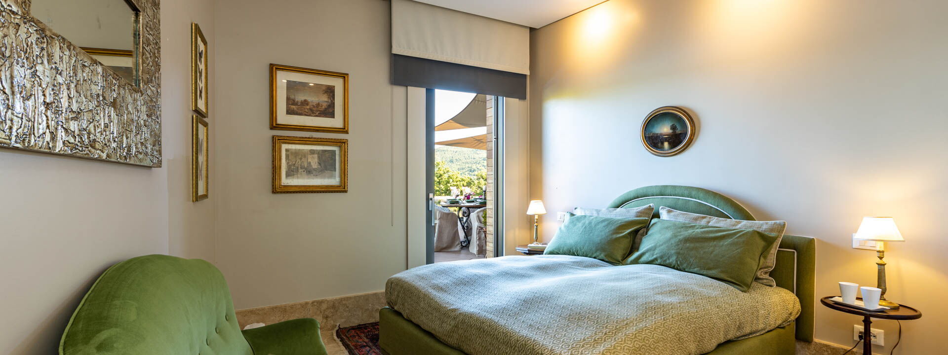 Villa Airone Tegoni, Pool, Radicondoli: Autunno, Camera da letto, Estate, Primavera