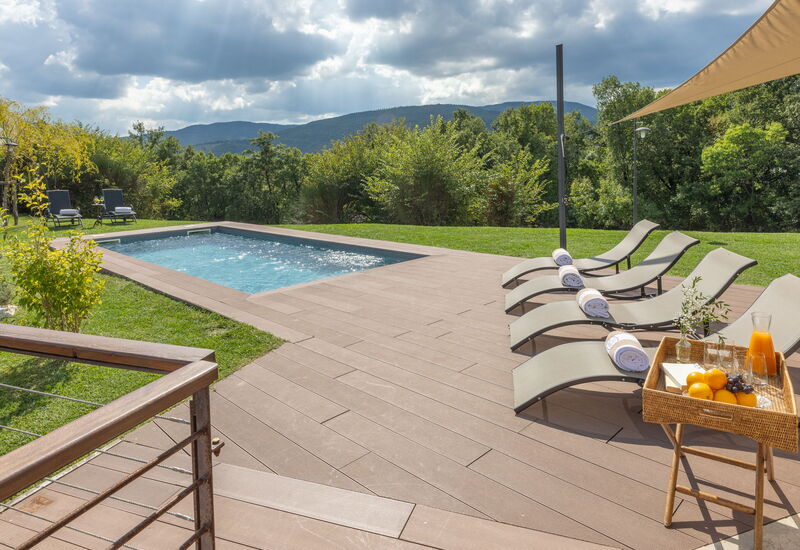 Villa Airone Tegoni, Pool, Radicondoli: Autunno, Estate, Piscina, Primavera