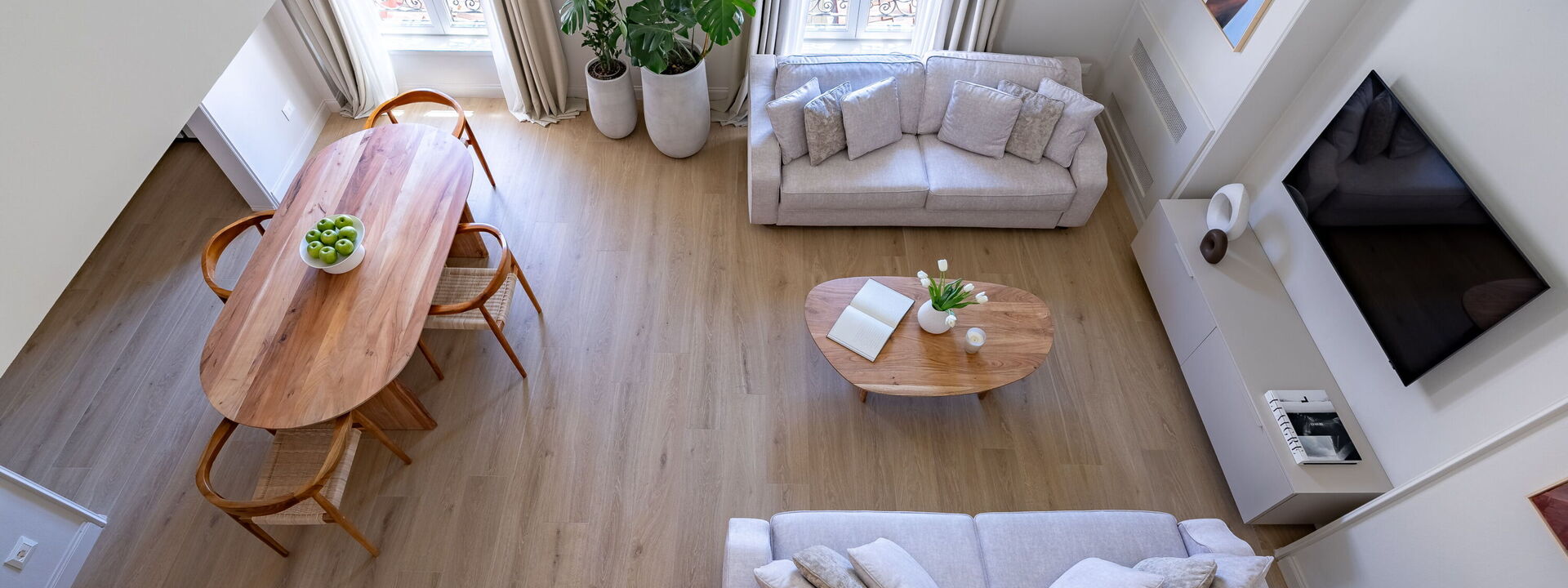 Elegant Apartments Near The Duomo - Deservi Elegant Apt. Botticelli: Frühling, Herbst, Küche, Sommer, Winter, Wohnzimmer