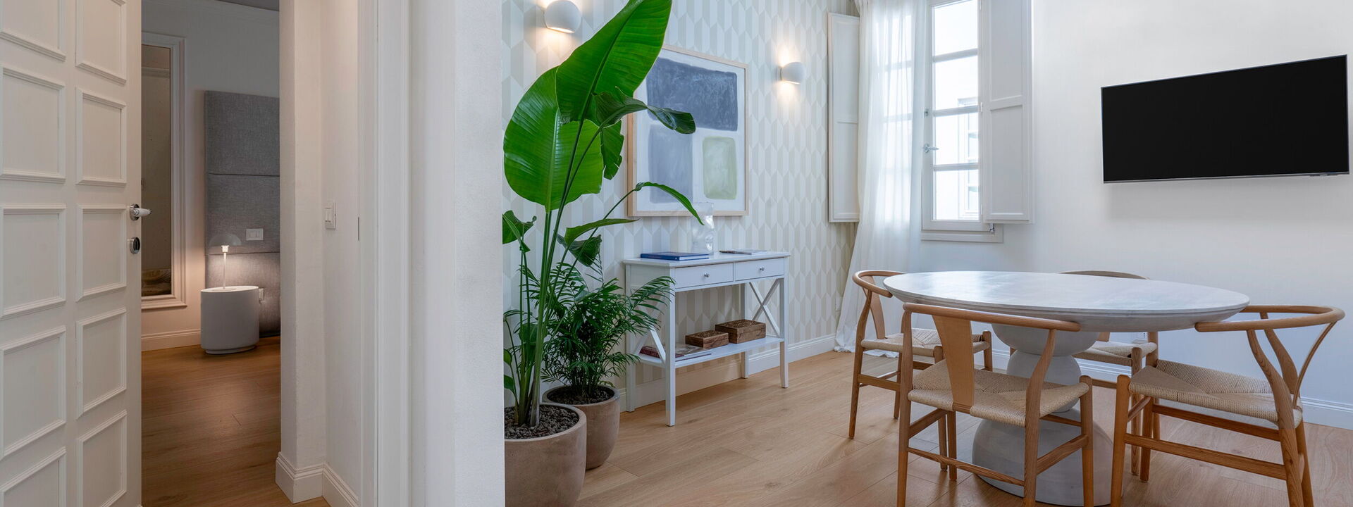 Elegant Apartments Near The Duomo - Deservi Elegant Apt. Machiavelli: Frühling, Herbst, Küche, Sommer, Winter, Wohnzimmer