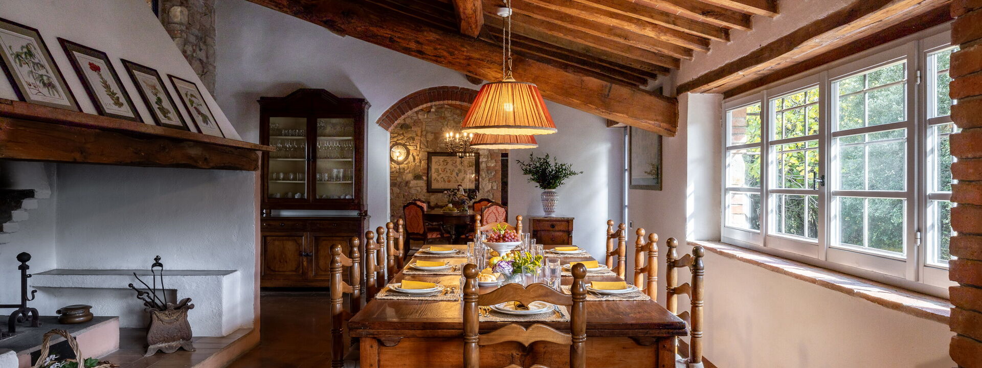 Il Gabbro, Luxury Experience: Esszimmer, Frühling, Herbst, Sommer