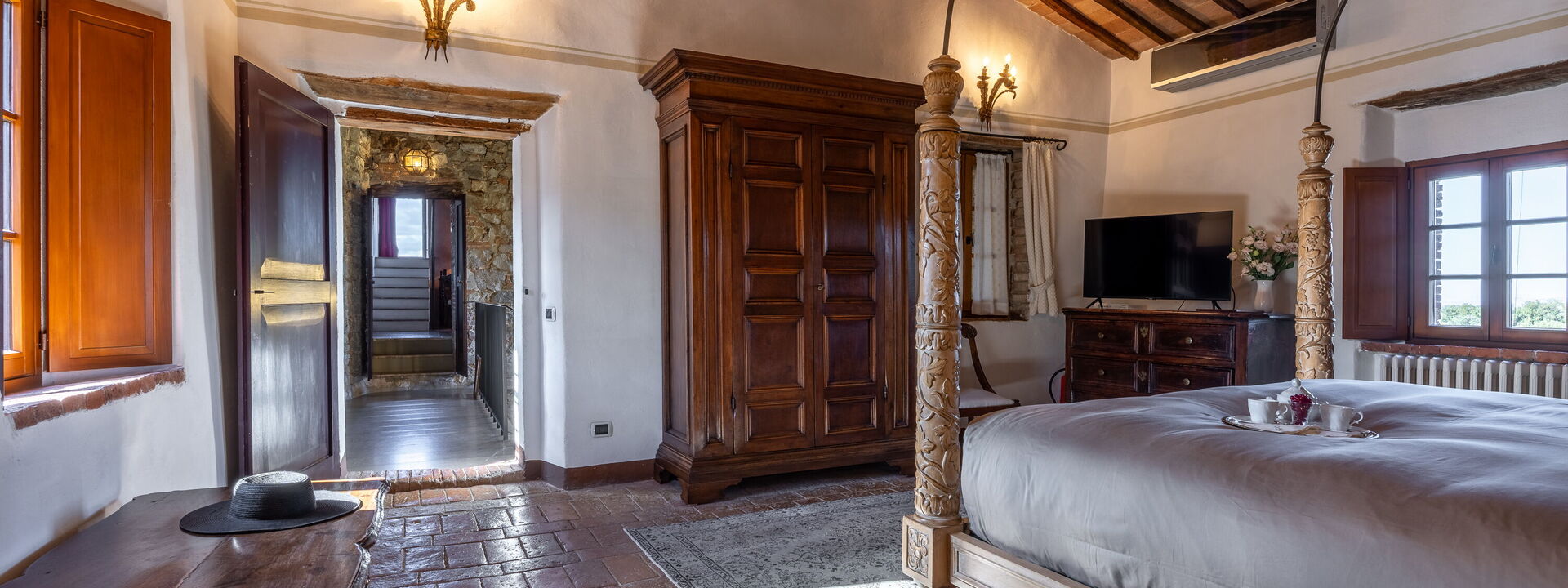 Il Gabbro, Luxury Experience: Frühling, Herbst, Schlafzimmer, Sommer