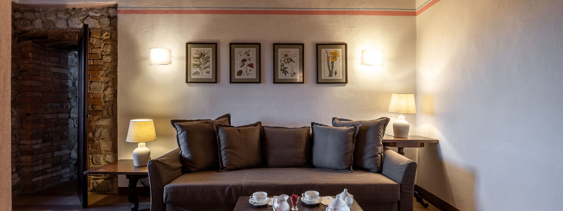 Il Gabbro, Luxury Experience: Frühling, Herbst, Sommer, Wohnzimmer