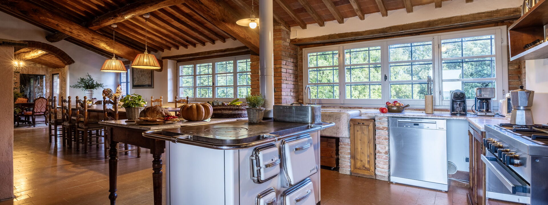 Il Gabbro, Luxury Experience: Frühling, Herbst, Küche, Sommer