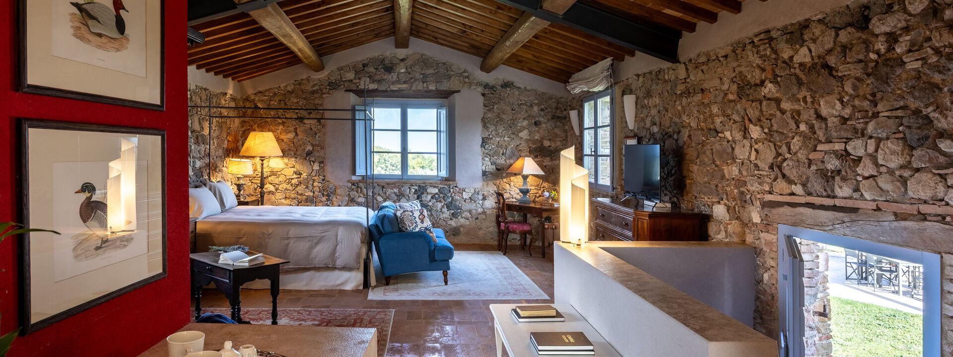 Il Gabbro, Luxury Experience: Frühling, Herbst, Schlafzimmer, Sommer