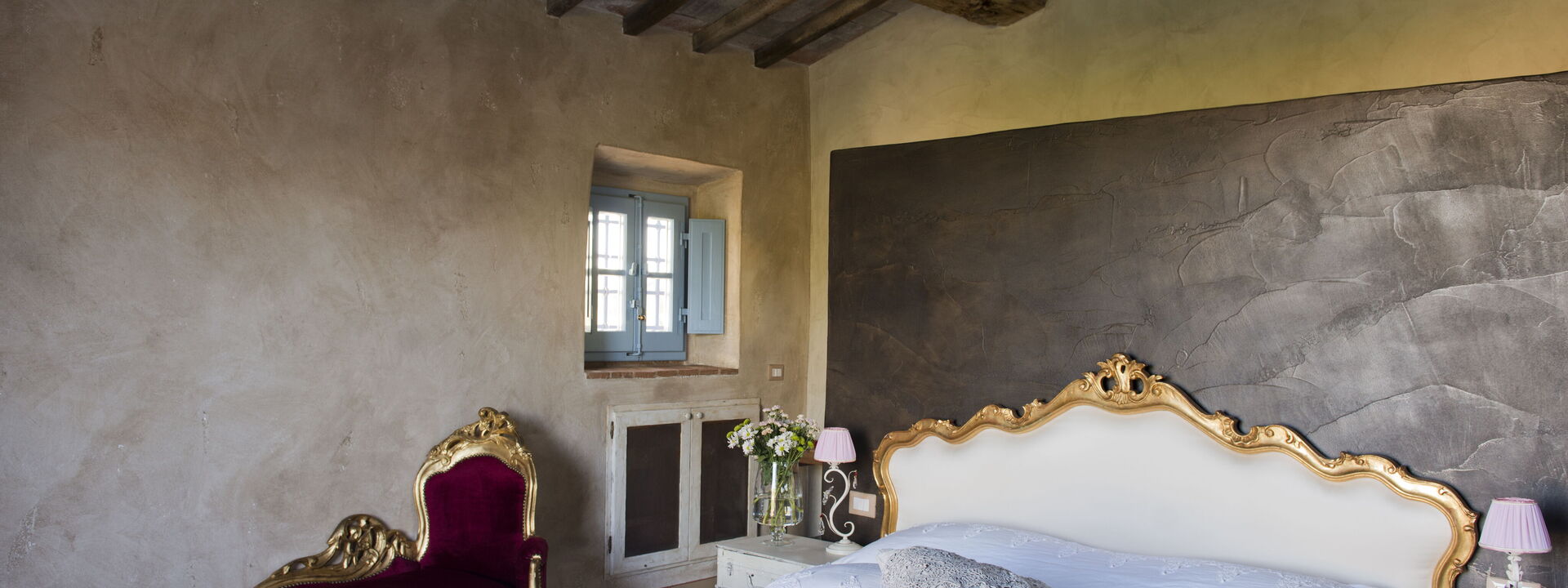 Le Tre Virtù Luxury Relais, Private Pool, Mugello: Autunno, Camera da letto, Estate, Primavera