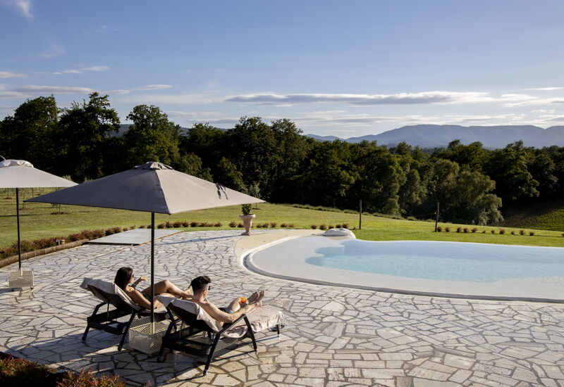 Le Tre Virtù Luxury Relais, Private Pool, Mugello: Frühling, Herbst, Schwimmbad, Sommer