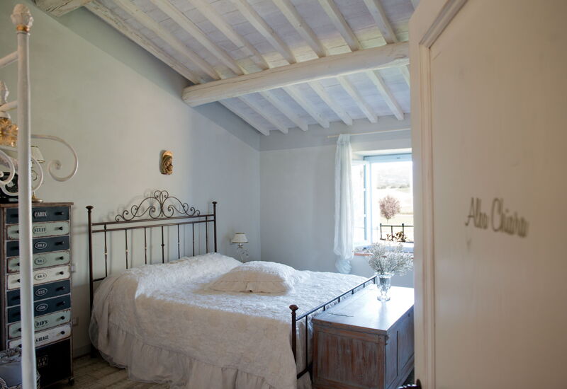 Le Tre Virtù Luxury Relais, Private Pool, Mugello: Frühling, Herbst, Schlafzimmer, Sommer