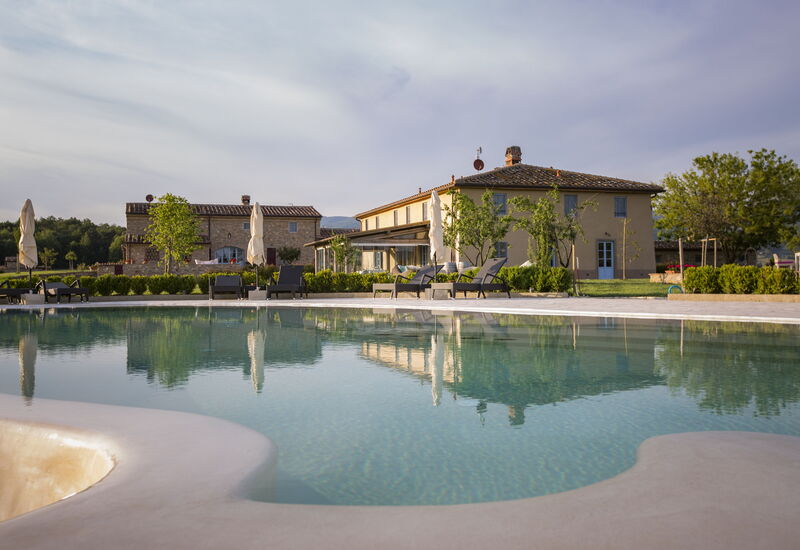 Le Tre Virtù Luxury Relais, Private Pool, Mugello: Außen, Frühling, Herbst, Sommer