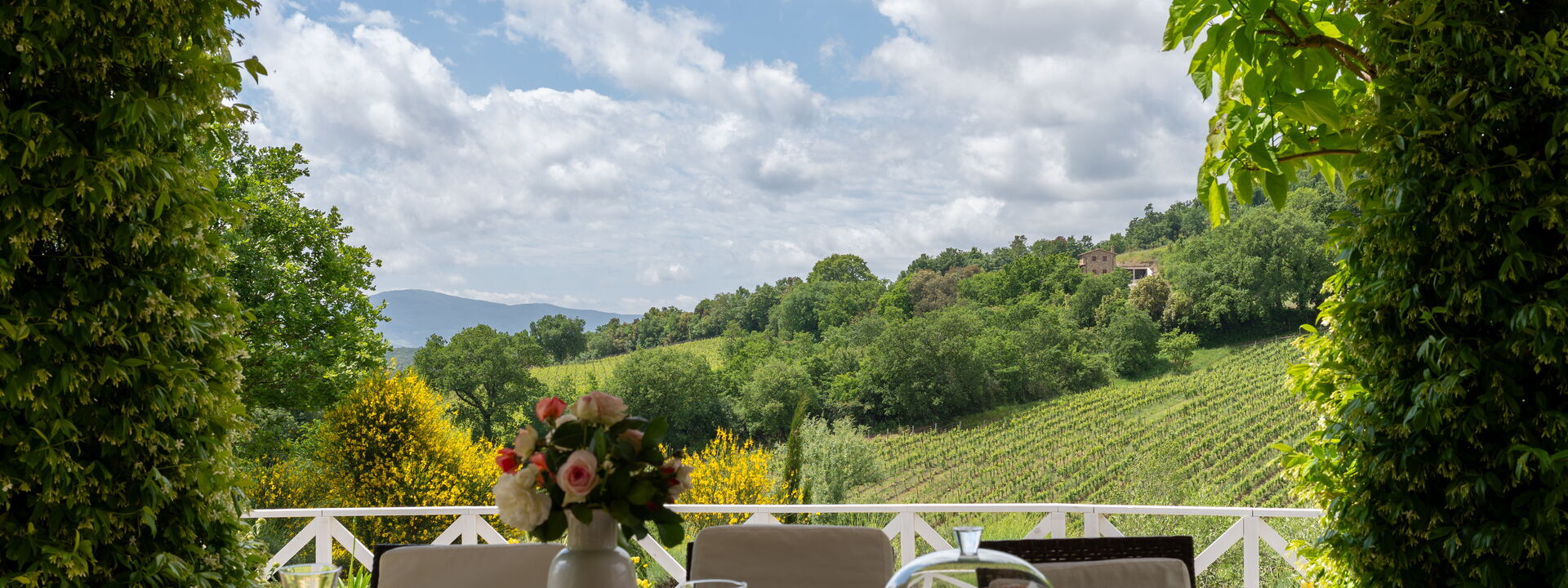Villa la Cerbaina: Building Exterior, Food, Outdoor, Scenic View