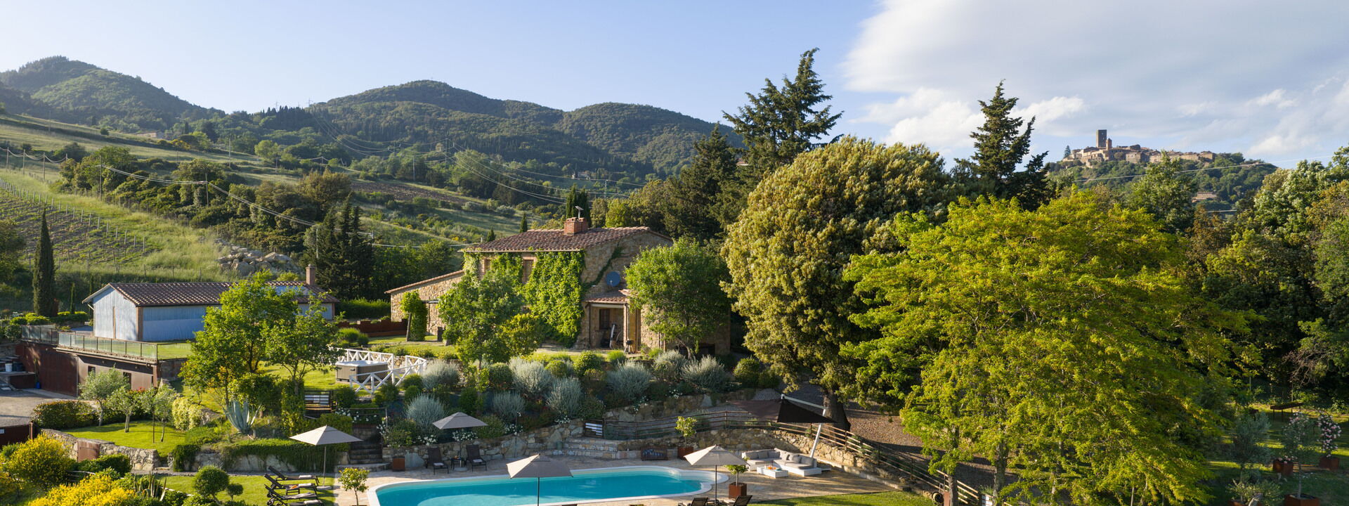Villa la Cerbaina: Building Exterior, Garden, Pool, Scenic View