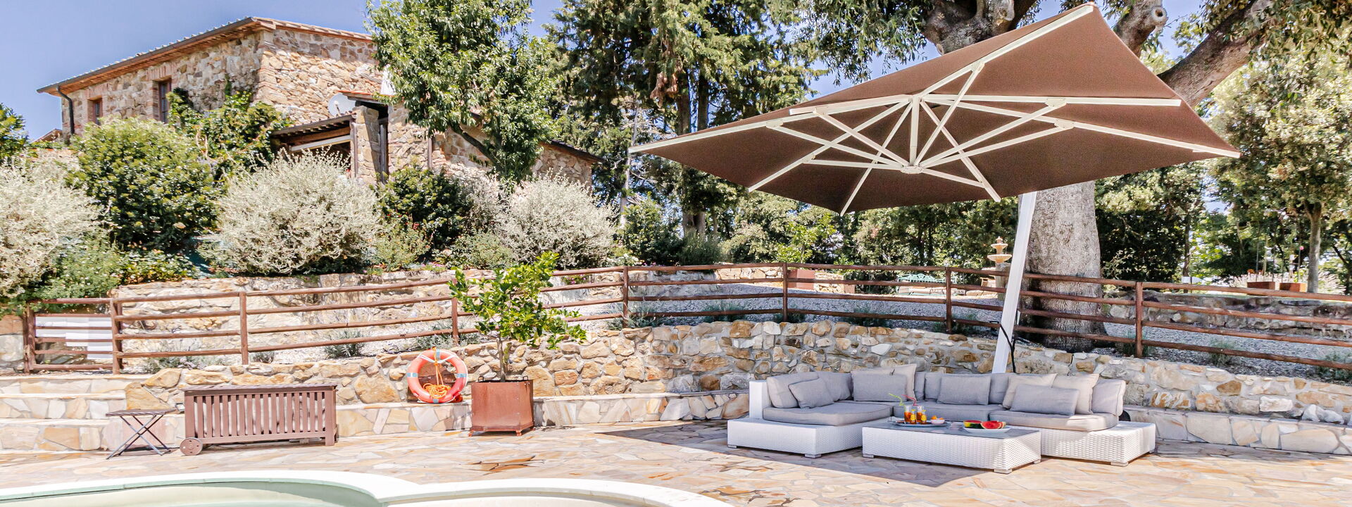 Villa la Cerbaina: Entrata Principale, Esterni, Giardino, Piscina