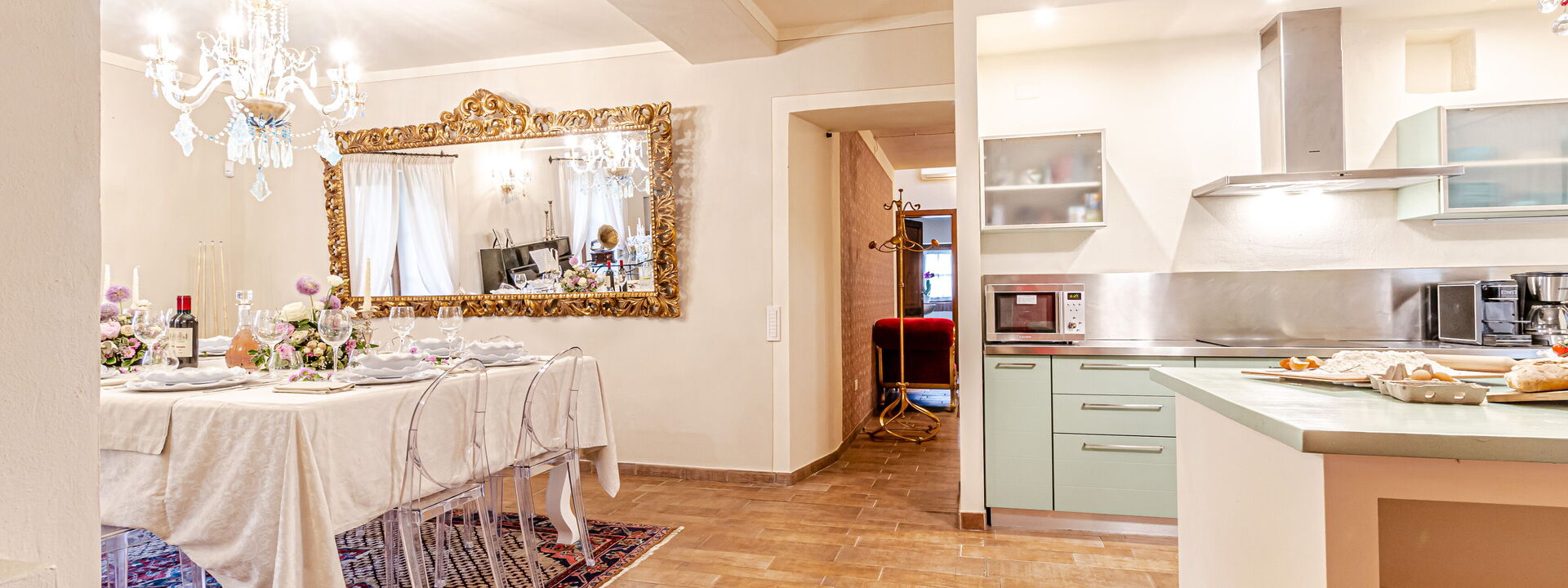 Villa la Cerbaina: Cucina, Sala da pranzo