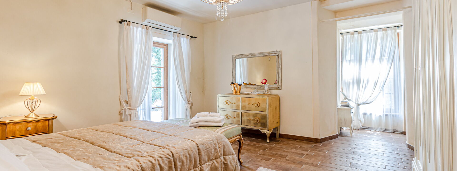 Villa la Cerbaina: Camera da letto