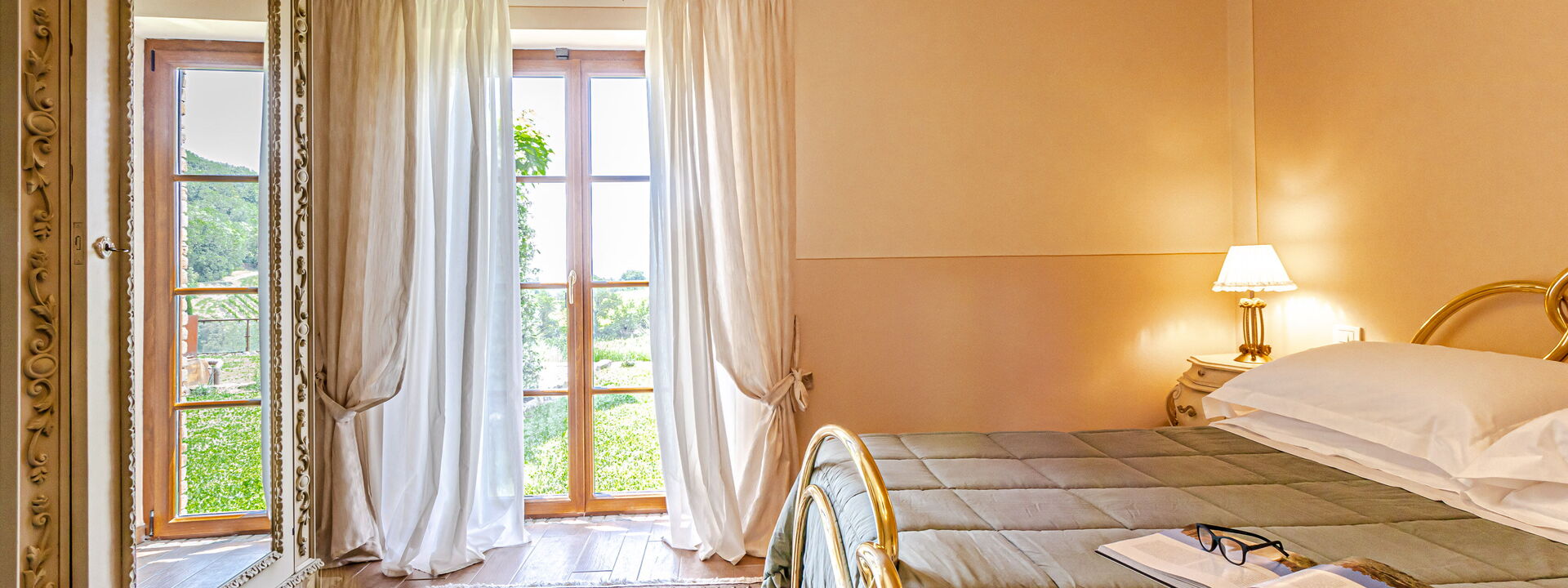 Villa la Cerbaina: Camera da letto