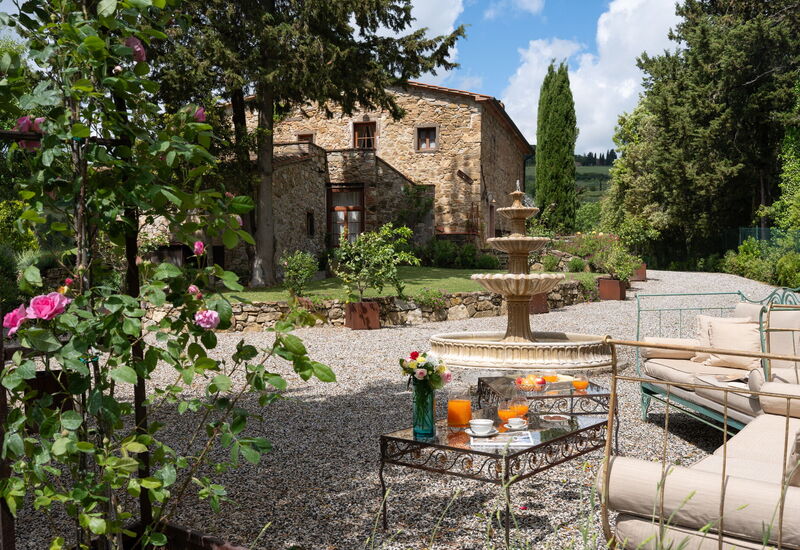 Villa la Cerbaina: Außen, Draussen, Garten