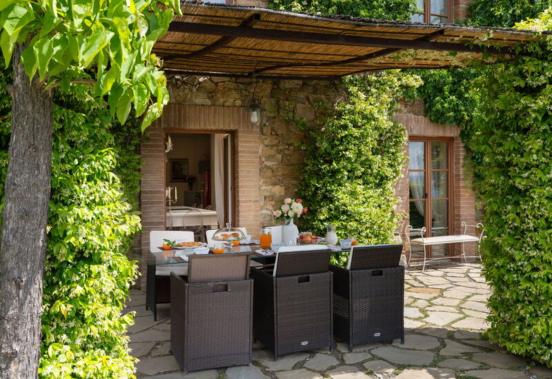 Villa la Cerbaina: Außen