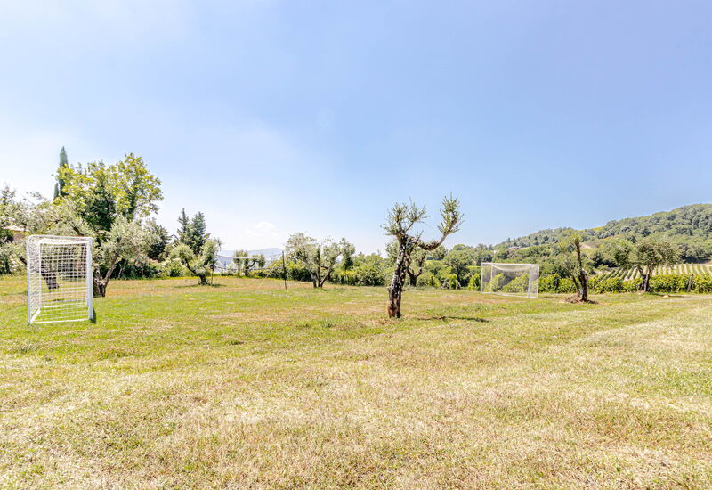 Villa la Cerbaina: Esterni, Giardino