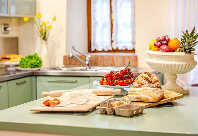 Villa la Cerbaina: Cibo, Cucina