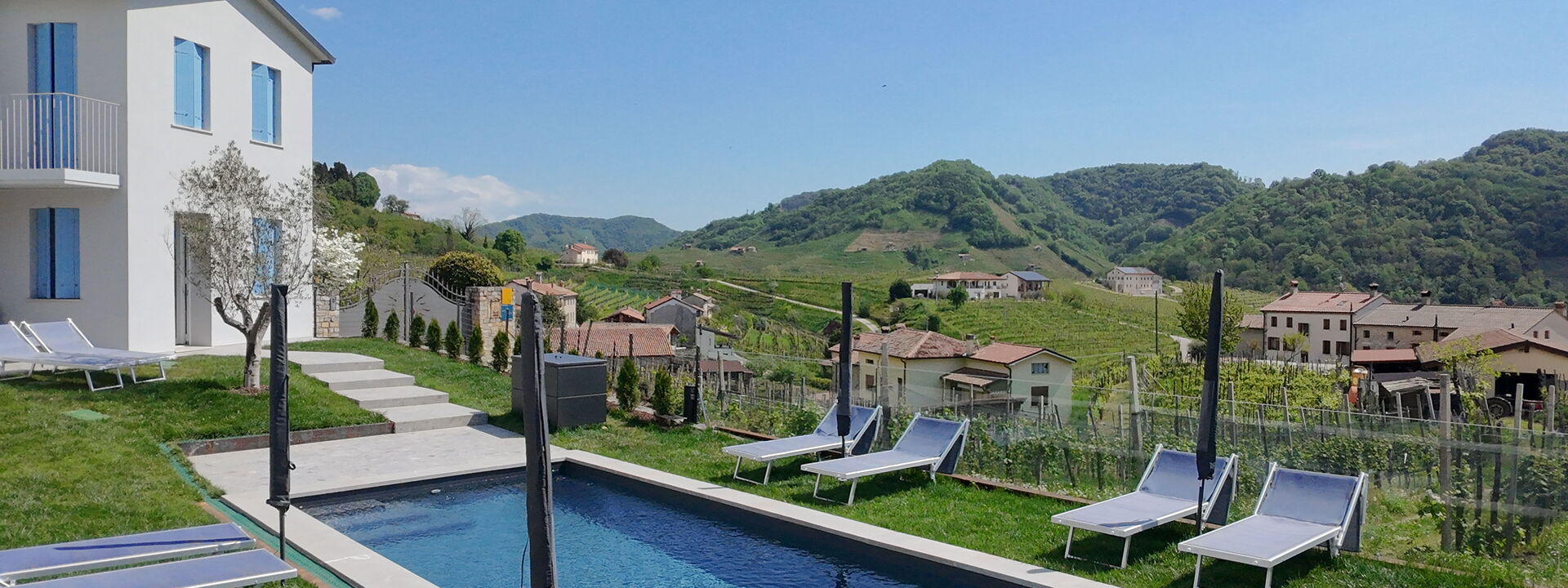 Villa Valdobbiadene Pool Spa: Autumn, Pool, Spring, Summer