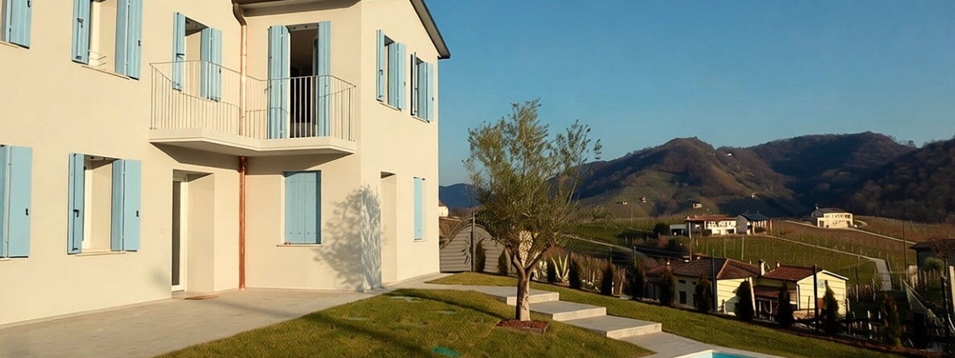 Villa Dolce Bacio, Pool and Spa, Valdobbiadene: Autunno, Estate, Esterni, Primavera