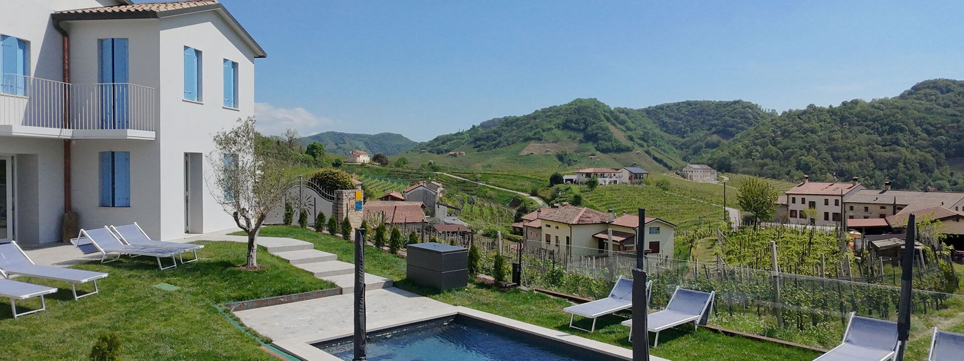 Villa Valdobbiadene Pool Spa: Autumn, Pool, Spring, Summer
