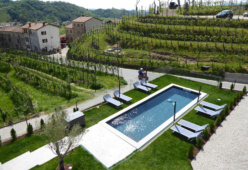 Villa Valdobbiadene Pool Spa: Autumn, Pool, Spring, Summer