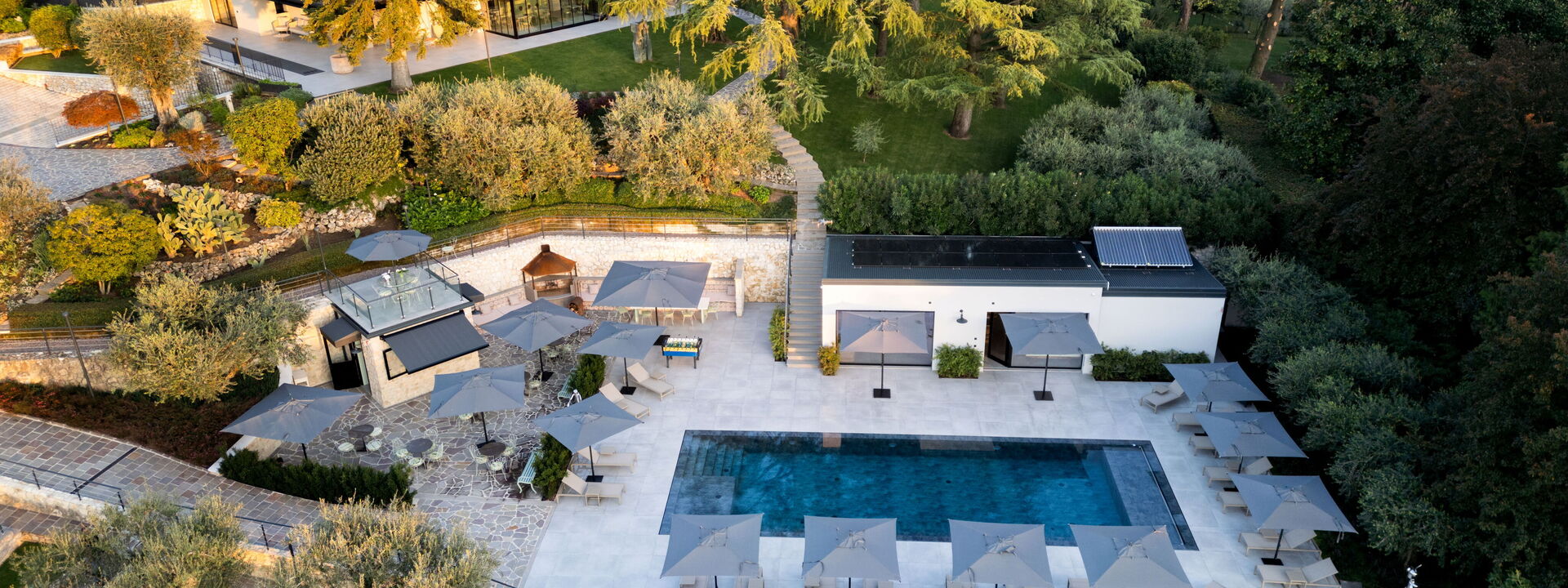 Villa Bocchi: Autunno, Estate, Esterni, Piscina, Primavera