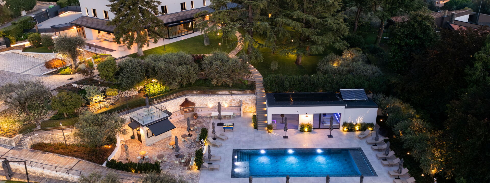 Villa Bocchi: all'aperto, Autunno, Estate, Piscina, Primavera, Vista Panoramica