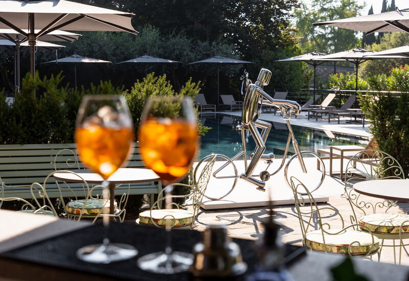 Villa Bocchi: Automne, bassin, Été, Printemps