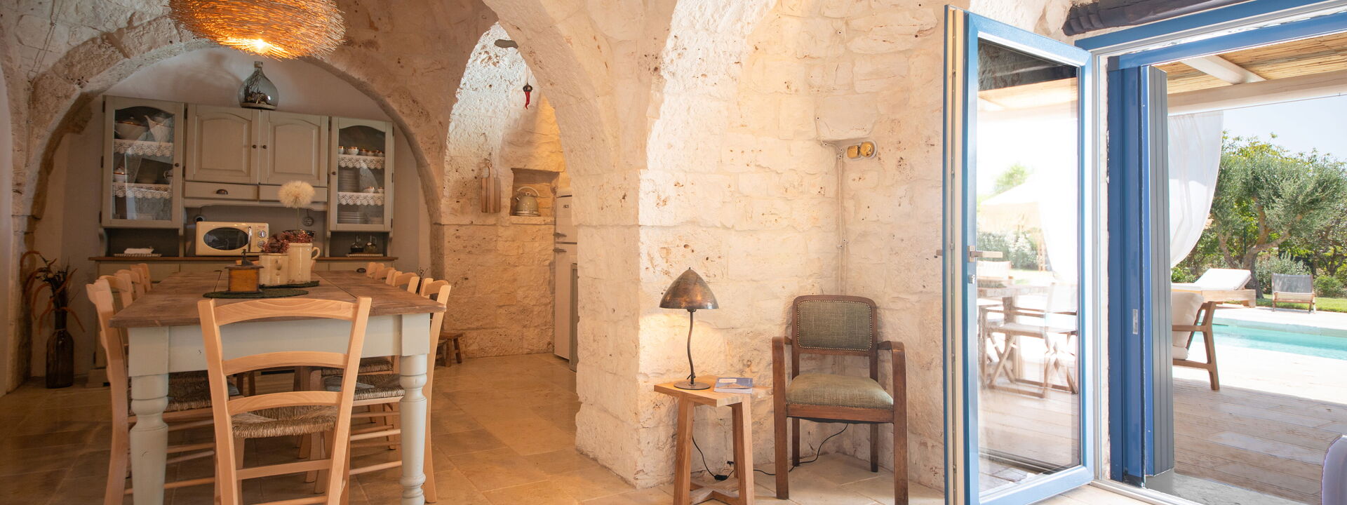 Trulli Valle D'Itria - Martina Franca: Autumn, Dining Room, Kitchen, Living Room, Spring, Summer, Winter