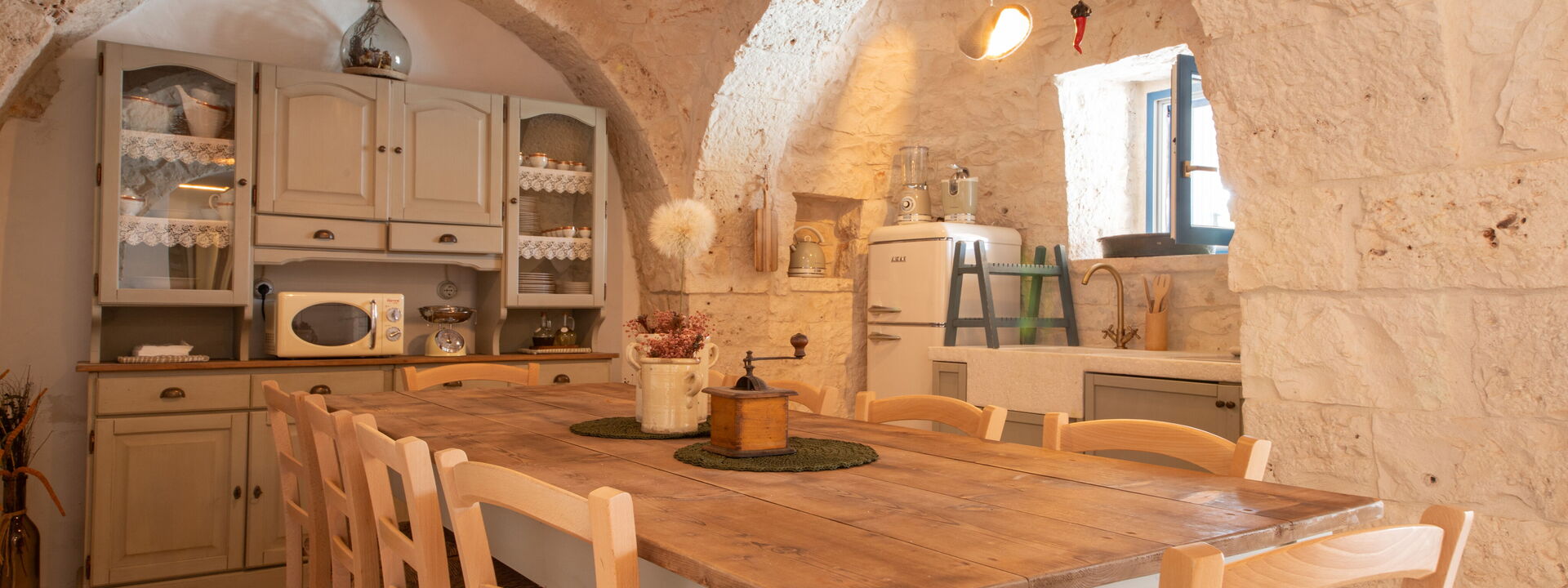 Trulli Valle D'Itria - Martina Franca: Autumn, Dining Room, Kitchen, Spring, Summer, Winter
