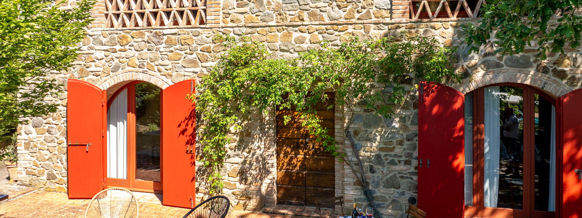 Villa Santa Barbara, Pool and Relax, Siena Countryside: Autunno, Entrata Principale, Estate, Primavera