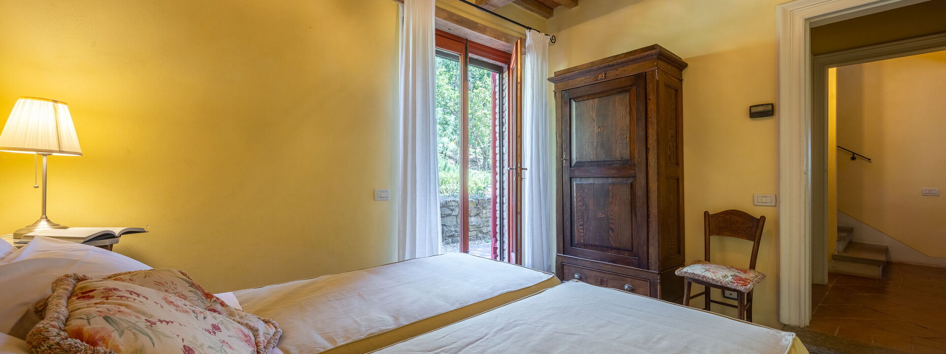 Villa Santa Barbara, Pool and Relax, Siena Countryside: Automne, chambre à coucher, Été, Printemps