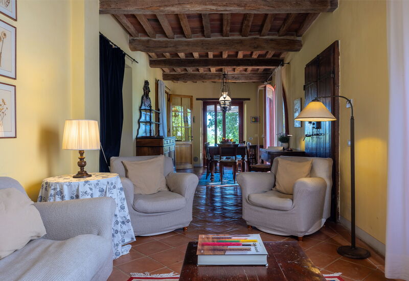 Villa Santa Barbara: Automne, Été, Printemps, Salle à manger, Salon