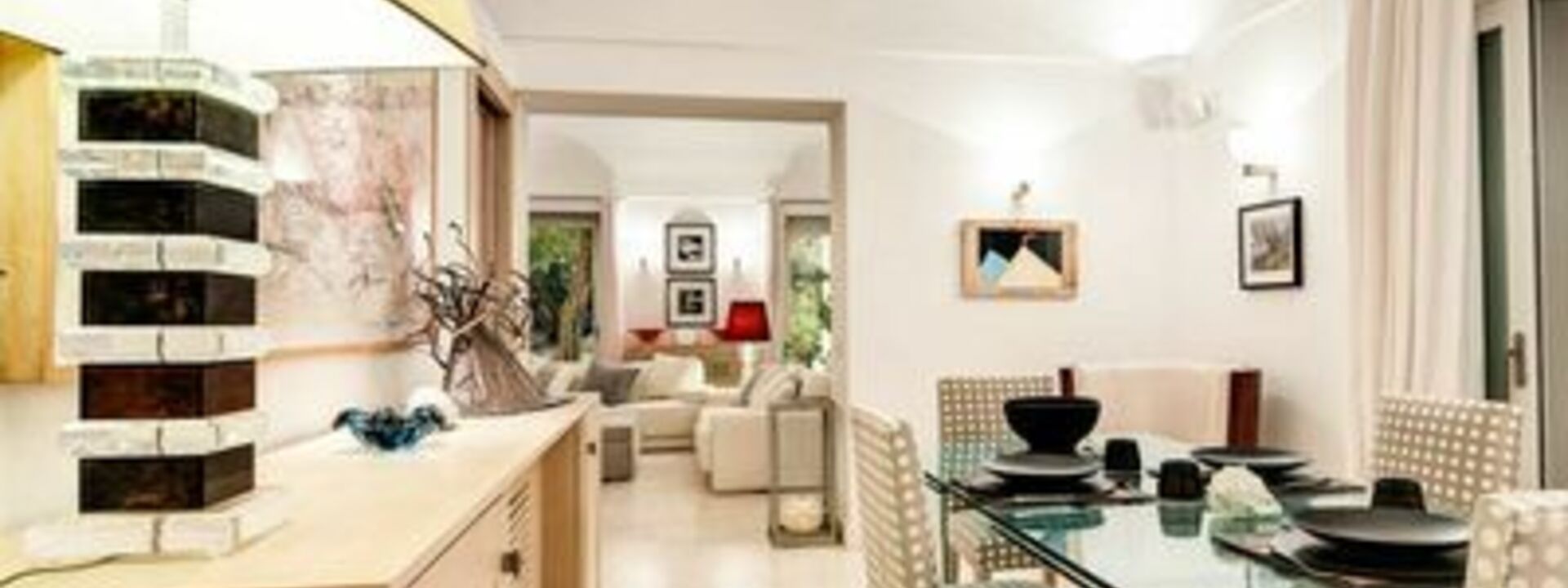 Villa Marina Little Beach: villa-marina-little-beach-capri-villa-sala-da-pranzo