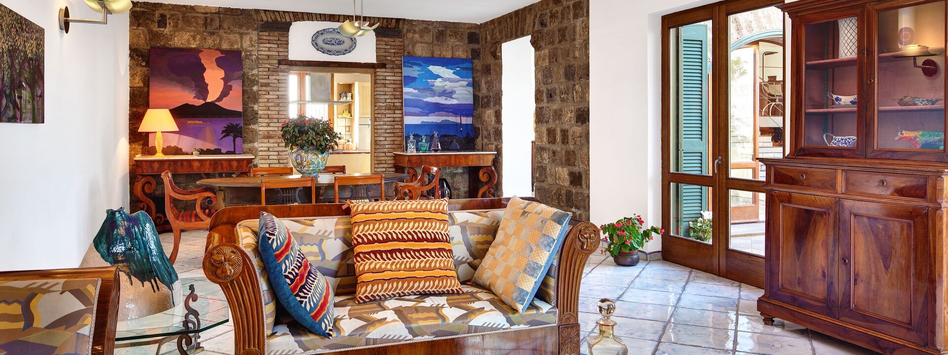 Stony Villa Volcano View: stony-villa-volcano-view-sant-agata-sui-due-golfi-villa-soggiorno