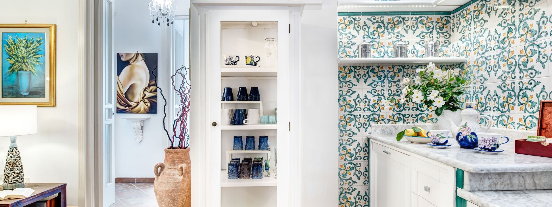 Medusa And The Seahorse Villa: medusa-and-the-seahorse-villa-massa-lubrense-apartment-cucina