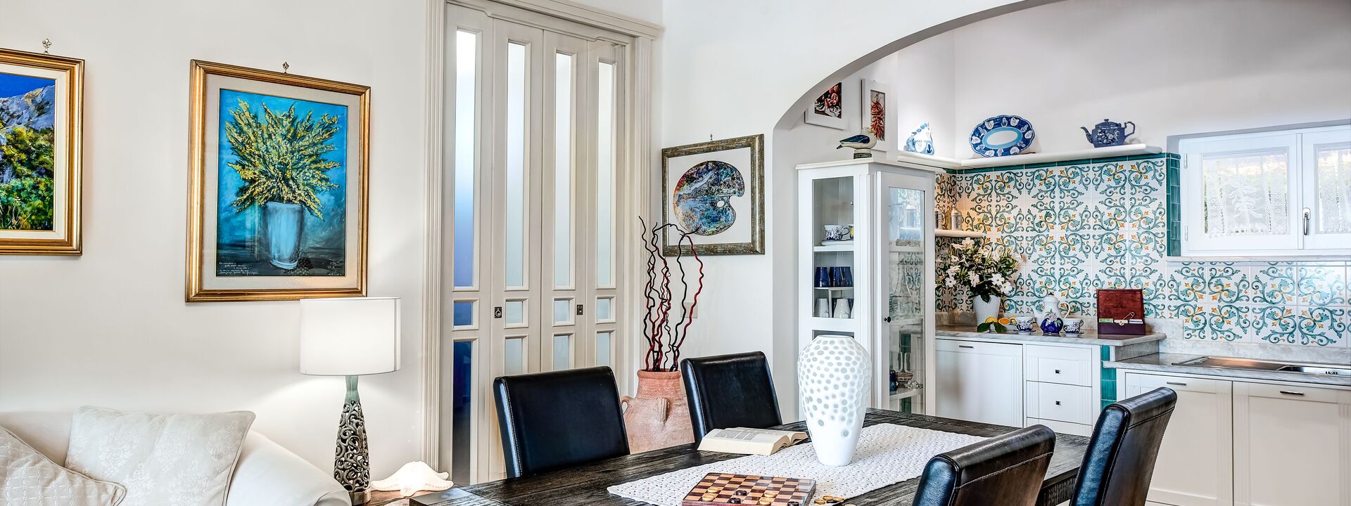 Medusa And The Seahorse Villa: medusa-and-the-seahorse-villa-massa-lubrense-apartment-cucina