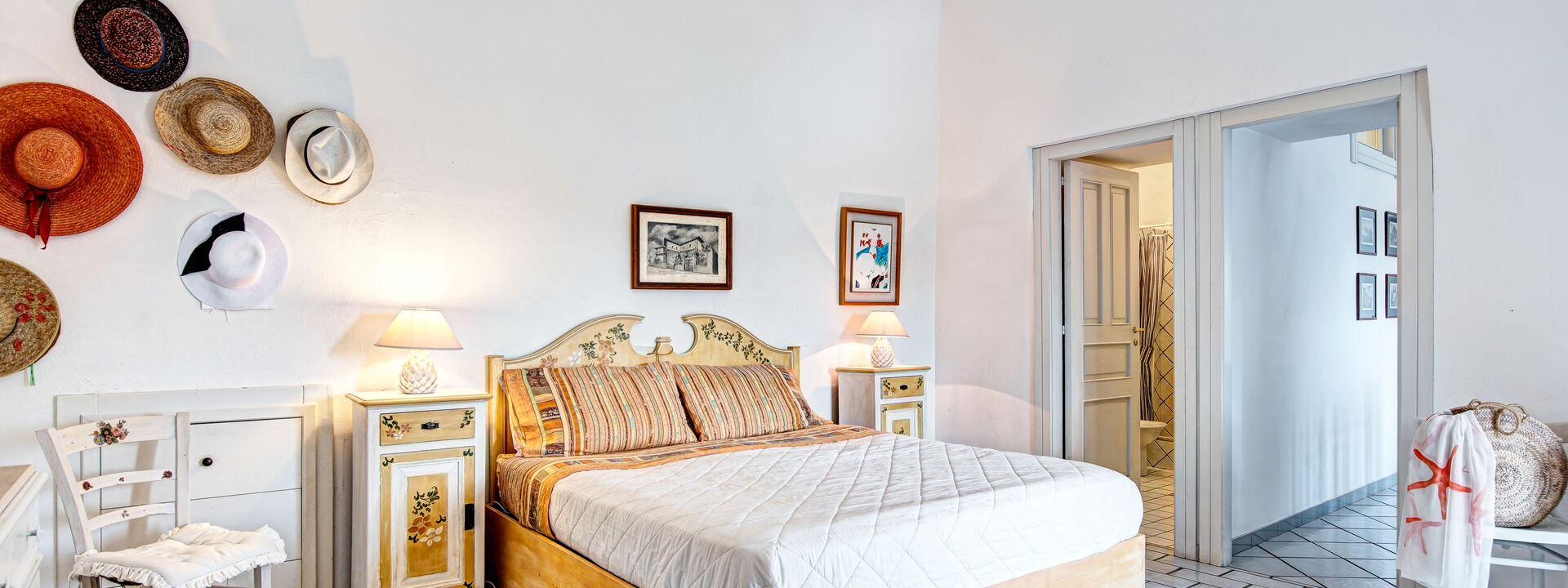 Country Lemonvilla: country-lemonvilla-massa-lubrense-villa-camera-da-letto