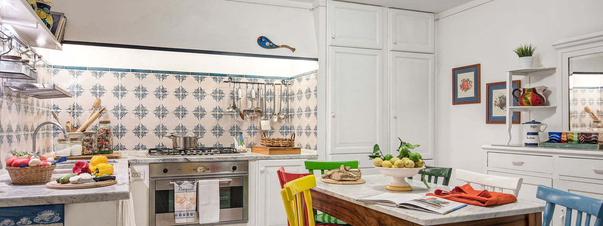 Country Lemonvilla: country-lemonvilla-massa-lubrense-villa-cucina