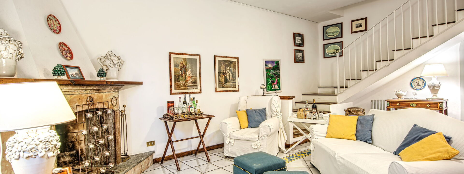 Country Lemonvilla: country-lemonvilla-massa-lubrense-villa-soggiorno