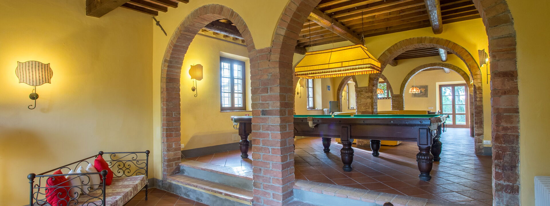 Villa Montelopio: Aktivitäten, Wohnzimmer