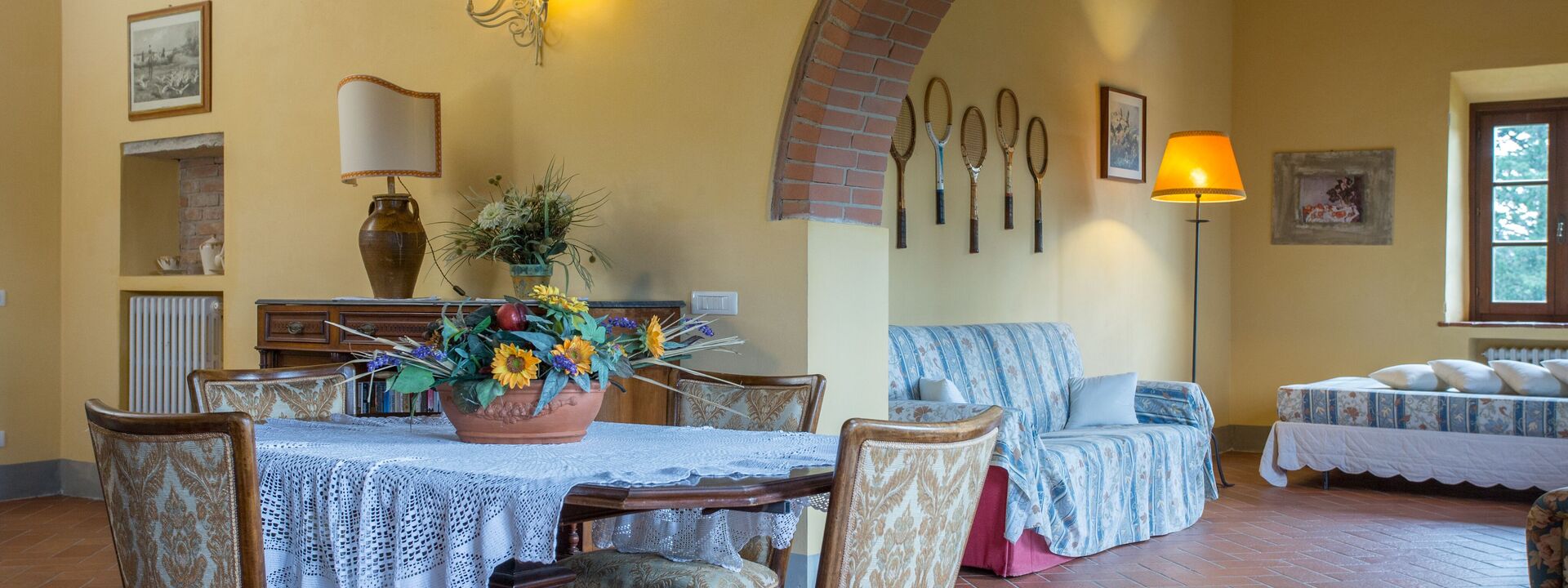 Villa Montelopio: Wohnzimmer