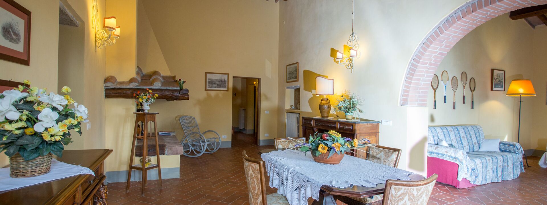 Villa Montelopio: Wohnzimmer