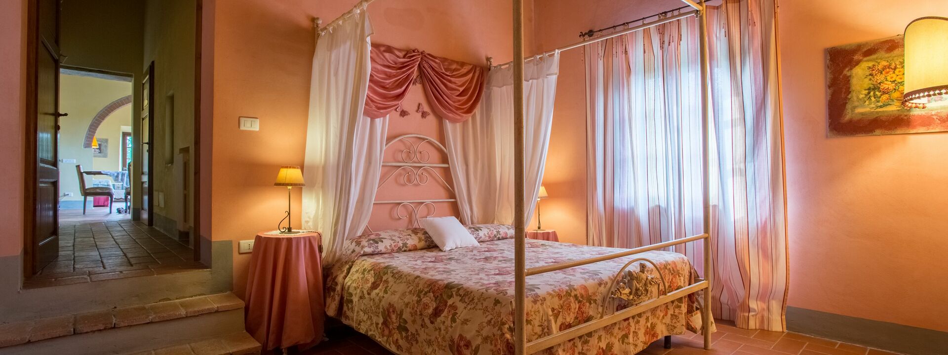 Villa Montelopio: Schlafzimmer