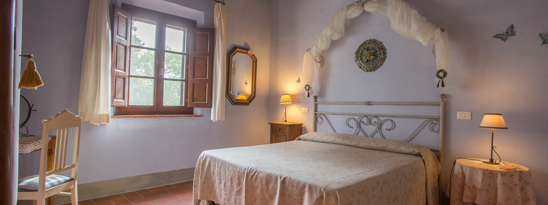 Villa Montelopio: Schlafzimmer
