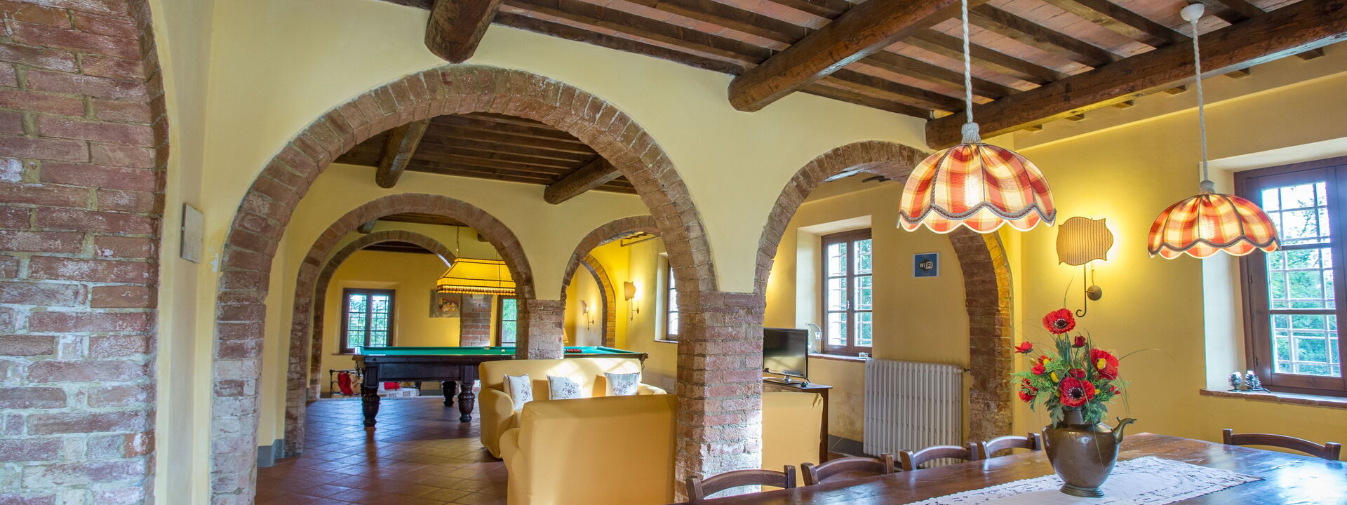 Villa Montelopio: Wohnzimmer